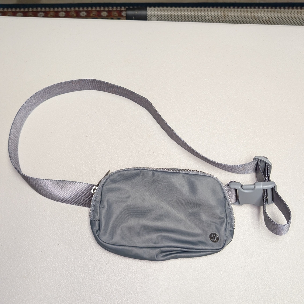Lululemon Gray Belt Bag